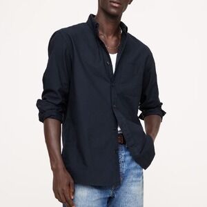 Banana Republic LS Perfect Shirt Oxford Size Large Salmon New With Tags‎